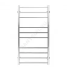 Полотенцесушитель водяной нерж сталь Лесенка Ду 15 (1/2") ВР 433 Вт 500х1000мм 10П нижнее подключение б/к Ватикан Терминус 4670078543974