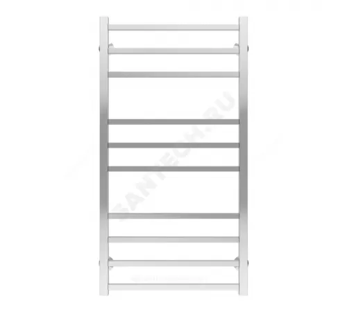 Полотенцесушитель водяной нерж сталь Лесенка Ду 15 (1/2") ВР 433 Вт 500х1000мм 10П нижнее подключение б/к Ватикан Терминус 4670078543974