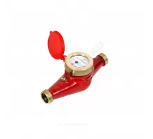 Счётчик г/в и х/в крыльчатый многоструйный Ду 32 Ру16 120С L=260мм резьба В/К IP67 ВСКМ 90 исполнение "Атлант" Декаст 72-32-266