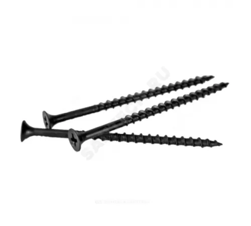 Саморез по гипсокартону 3,5х55 фосф крупная резьба (упаковка 500шт)