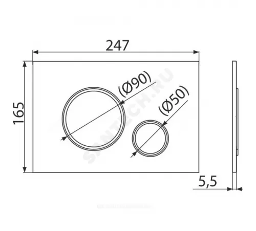 Кнопка смыва