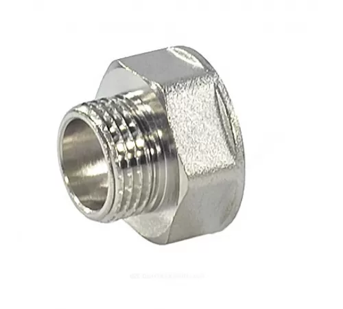 Переход латунь никель реборда Ду 32х25 (1 1/4"х1") ВР/НР SantechSystems