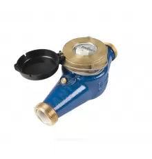 Счётчик х/в крыльчатый многоструйный Ду 40 Ру16 Qn=10 м3/ч 40С L=300мм резьба импульсный В/К IP68 ВКМ М ДГ2 Декаст 71-40-09