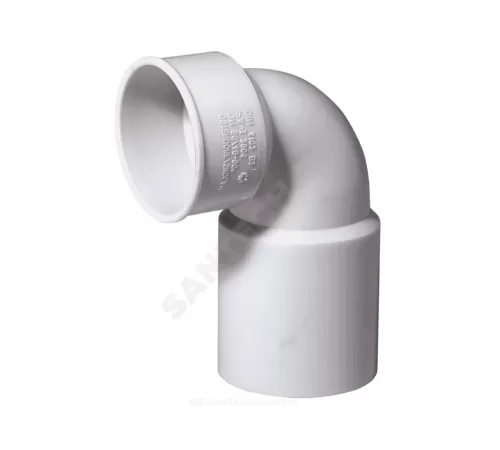 Отвод PP-MD сифонный бесшумный светло-серый Skolan Safe SKSW Дн 58х40х90гр (DN50) б/нап Ostendorf 335940