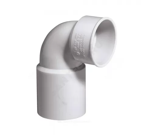 Отвод PP-MD сифонный бесшумный светло-серый Skolan Safe SKSW Дн 58х40х90гр (DN50) б/нап Ostendorf 335940