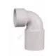 Отвод PP-MD сифонный бесшумный светло-серый Skolan Safe SKSW Дн 58х40х90гр (DN50) б/нап Ostendorf 335940