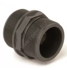 Ниппель НПВХ двойной 1 1/2" Ру10 НР под клеевое соединение Агригазполимер 206-058