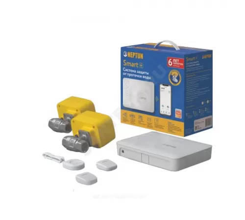 Система защиты от протечек воды нерж PROFI Smart+ Tuya Ду 15 1/2" Ру40 ВР Neptun 2264867