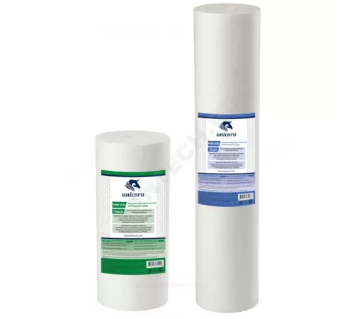 Картридж механический вспененный полипропилен 10 мкм Big Blue 10" Unicorn PS BB 1010