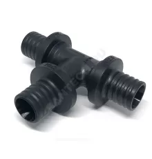 Тройник для PE-X труб аксиальный PPSU Дн 20 РОС