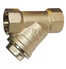 Фильтр магнитный сетчатый Y-образный латунь газ Ду 15 Ру16 1/2" ВР 118015 ГАЛЛОП 118015