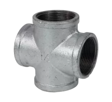 Крест прямой чугун Ду 15 (1/2") ВР/ВР Fittex PLUS