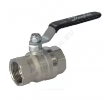 Кран шаровой латунь никель BVR-A Ду 20 Ру25 ВР полнопроходной рычаг Danfoss 065B3089