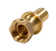 Соединитель для PE-X труб аксиальный латунь Дн 40х1 1/2" с накидной гайкой MX Рехау 11093441001