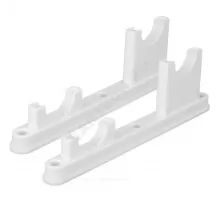 Опора PP-R двойная белая Дн 32 для коллектора комплект 2 шт VALFEX 10160340