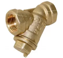 Фильтр сетчатый Y-образный латунь Ду 40 Ру16 Тмакс=90 oC 1 1/2" ВР ФО Цветлит ZW40016