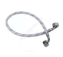 Подводка гибкая для воды нейлоновая оплетка 3/4" г-г угл-угл L=1м Центр Сантехники (Подольск) ГП002226