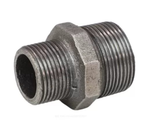 Ниппель переходной чугун Ду 32х25 (1 1/4"х1") НР Fittex PLUS
