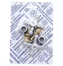 Маховик для смесителя в/к кран-букса керамическая резьба М18х1 упаковка СКИН М_Крест Центр Сантехники (Подольск) СК600436