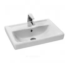 Умывальник мебельный Тигода 55 1 отверстие под смеситель по центру мини Santek 1.WH30.2.127