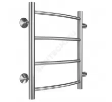 Полотенцесушитель водяной нерж сталь Лесенка (1") НР 400х500мм 4П боковое подключение Классик Терминус 4670078530189