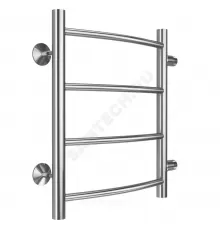 Полотенцесушитель водяной нерж сталь Лесенка (1") НР 400х500мм 4П боковое подключение Классик Терминус 4670078530189