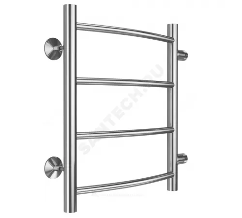 Полотенцесушитель водяной нерж сталь Лесенка (1") НР 400х500мм 4П боковое подключение Классик Терминус 4670078530189