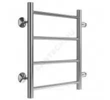 Полотенцесушитель водяной нерж сталь Лесенка (1") НР 400х500мм 4П боковое подключение Аврора Терминус 4670078529855