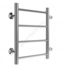 Полотенцесушитель водяной нерж сталь Лесенка (1") НР 400х500мм 4П боковое подключение Аврора Терминус 4670078529855