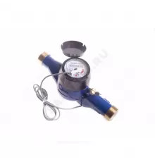 Счётчик х/в крыльчатый многоструйный Ду 32 Ру16 Qn=6 м3/ч 50С L=260мм резьба импульсный В/К Пульсар М Тепловодохран Н00003408