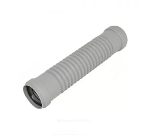 Муфта PP-H двухраструбная гибкая серая Дн 50 б/нап в/к Орио ОКГ-50