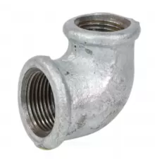 Угольник переходной чугун оц Ду 20х15 (3/4"х1/2") ВР/ВР Fittex