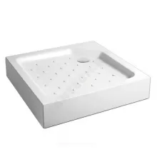 Поддон душевой акриловый квадрат Universal N 800х800х160 с противоскользящим покрытием белый МетаКам АПS_011739