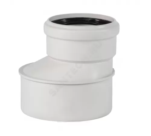 Переход PP-MD эксцентрический бесшумный светло-серый Skolan Safe SKR Дн 160х110 (DN160х110) б/нап в/к Ostendorf 337710