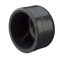 Заглушка НПВХ Дн 225 серая напорная под клеевое соединение