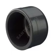 Заглушка НПВХ Дн 225 серая напорная под клеевое соединение