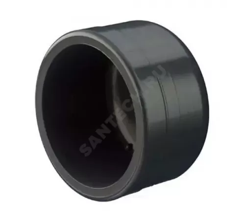 Заглушка НПВХ Дн 225 серая напорная под клеевое соединение