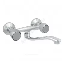 Смеситель для кухонной мойки двуручный нижний излив Стандарт ЦС-СМ 294 К М_Крест Центр Сантехники (Подольск) СМ515012