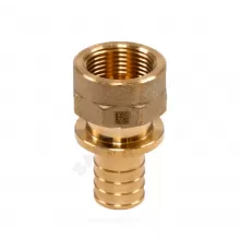 Муфта для PE-X труб аксиальная латунь Дн 16х1/2" ВР MX Рехау 11096791001