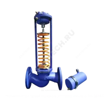 Регулятор давления после себя чугун RDT-T Ду 32 Ру16 фл Рп0.24-3 Kvs=6.3м3/ч Теплосила RDT-T-1.2-32-6.3