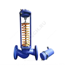 Регулятор давления после себя чугун RDT-T Ду 32 Ру16 фл Рп0.24-3 Kvs=6.3м3/ч Теплосила RDT-T-1.2-32-6.3