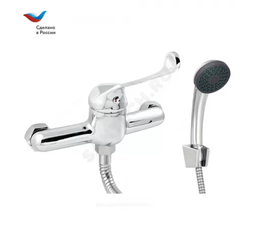 Смеситель для душа хирургический локтевой одноручный Хирург Х-серия Славен СЛ-ОД-Х40