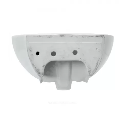 Умывальник подвесной Art 50 1 отверстие под смеситель по центру белый Sanita Luxe WB.PD/Art/50-C/WHT.G/S1