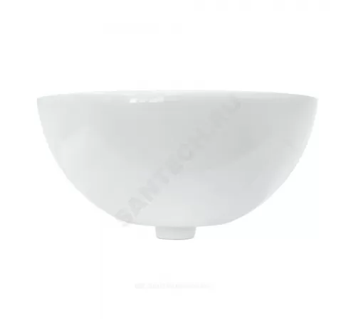 Умывальник подвесной Art 50 1 отверстие под смеситель по центру белый Sanita Luxe WB.PD/Art/50-C/WHT.G/S1