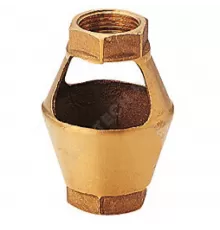 Воронка латунь R141 Ду 15х15 Ру10 ВР G1/2"хG1/2" Giacomini R141Y003