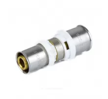 Муфта переходная МП латунь никель пресс Дн 20х16 ГОСТ 32415-2013 8004 Aquasfera 8004-01