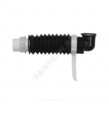 Арматура для высокого бачка сливная гофрированная 23