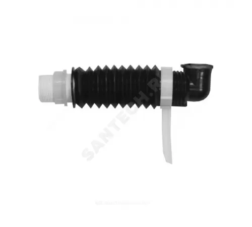 Арматура для высокого бачка сливная гофрированная 23