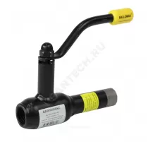 Кран шаровой сталь 09Г2С Ballomax КШТ 60.101 Ду 20 Ру40 ВР/под приварку L=152.5мм BROEN КШТ 60.101.020.А.40