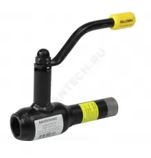 Кран шаровой сталь 09Г2С Ballomax КШТ 60.101 Ду 15 Ру40 ВР/под приварку L=138мм BROEN КШТ 60.101.015.А.40